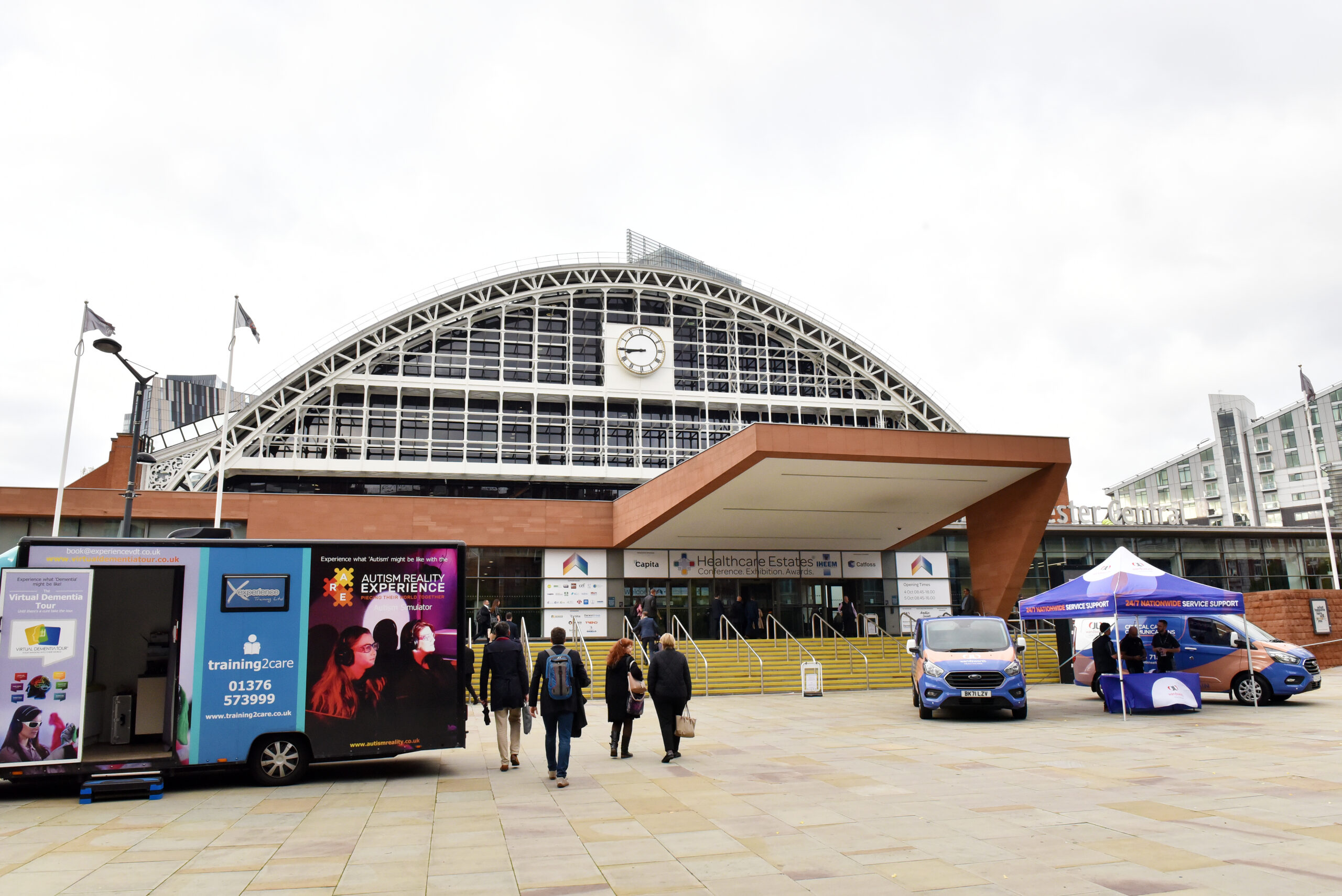 Image of Manchester central from the IHEEM 22 Healthcare Estates