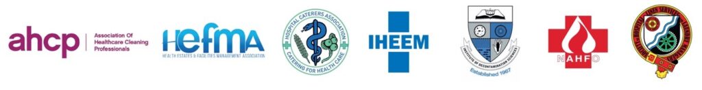 Logos of organisations supporting the Health EFM Day